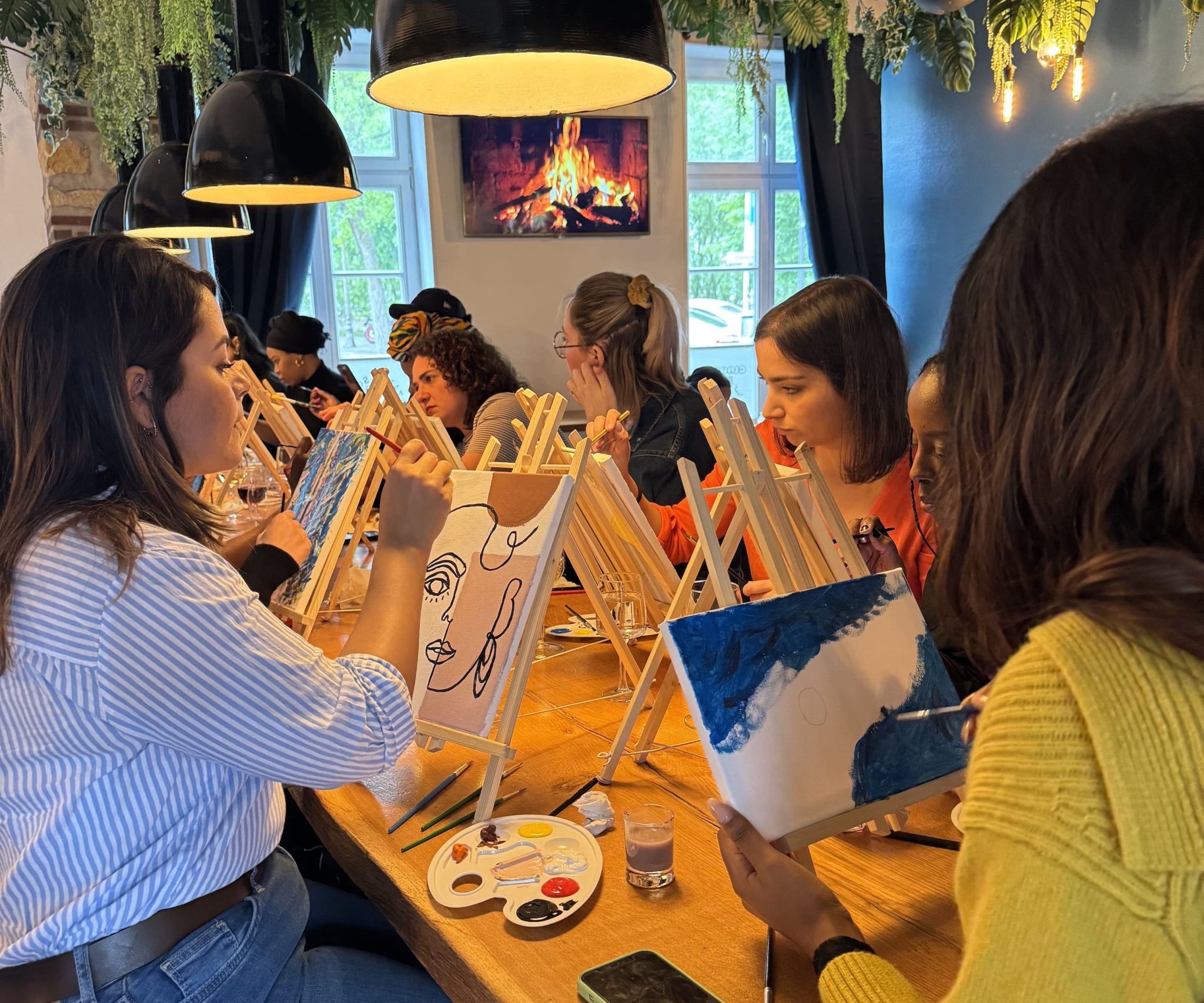 Sip and Paint Event